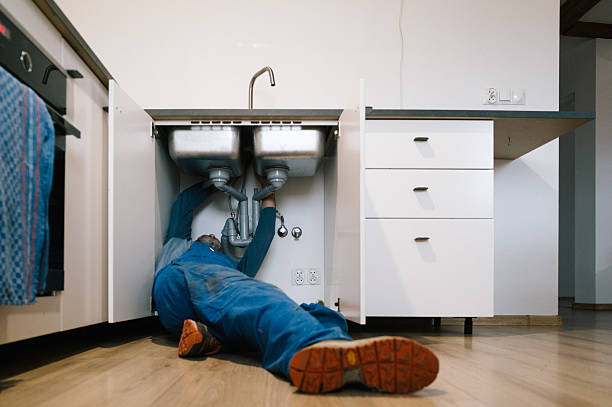 Professional Plumbing technician working in Copiague, NY